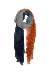 Inky Ombre Scarf: E3169-05 Bloodstone