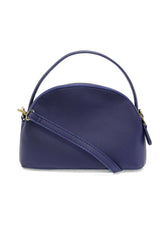 Larissa Double Zip Dome Crossbody: L8264-07 Navy