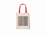 I Love... Custom City - Canvas Tote Bag: Red