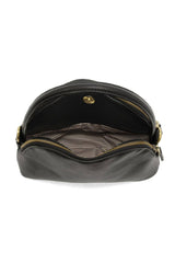 Larissa Double Zip Dome Crossbody: L8264-07 Navy
