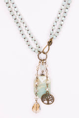 Lily Necklace in Mint