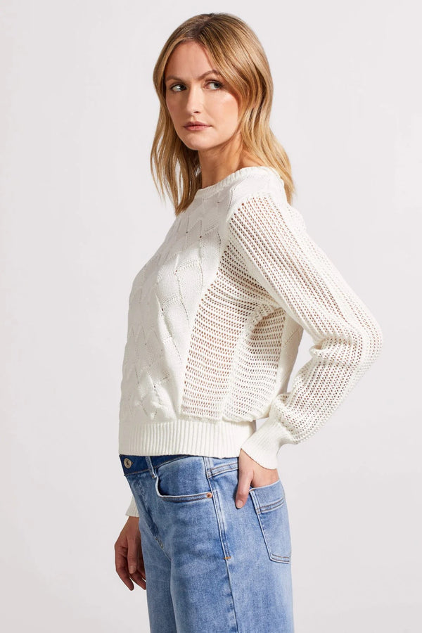 Cotton Dolman Sleeve Sweater