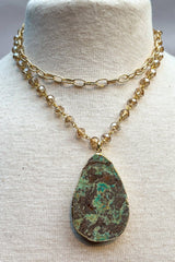 Sabrina Gold Short Necklace