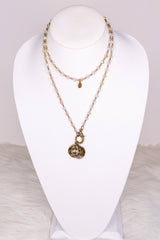 Mimi Necklace in Cream