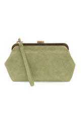 Vivie Frame Convertible Crossbody/Wristlet: L8194-05 Ruby