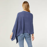 Solid Wrap Poncho
