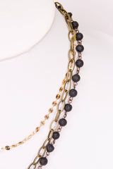 Hannah Necklace in  Tri-color
