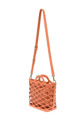 River Laser Cut Tote: L8124-11 Turquoise