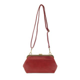 Vivie Frame Convertible Crossbody/Wristlet: L8194-05 Ruby
