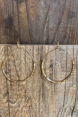 Elvera XL Earrings Gold