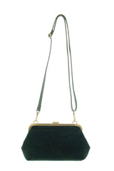 Velvet Vivie Frame Lock Convertible Crossbody/Wristlet: L8250-53 Burgundy