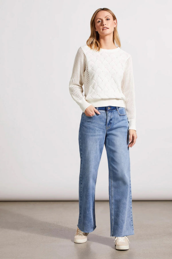 Cotton Dolman Sleeve Sweater