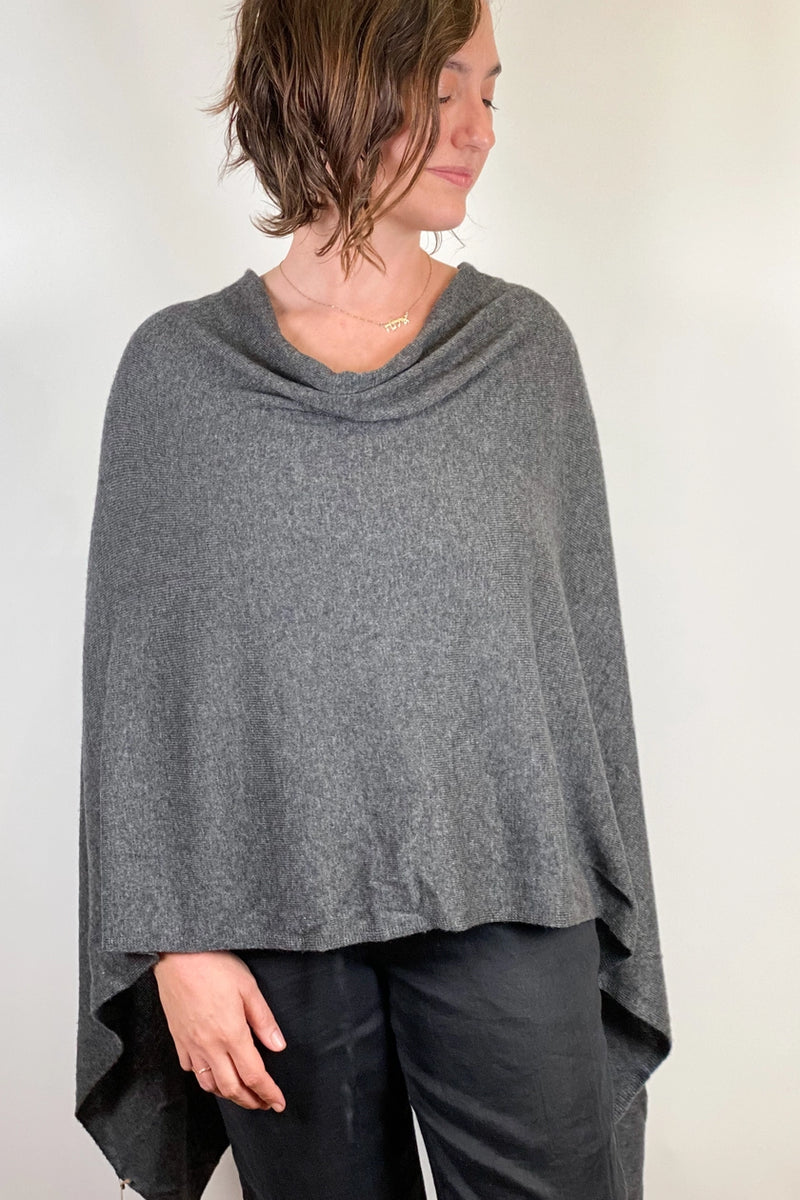 Cashmere Wrap Poncho