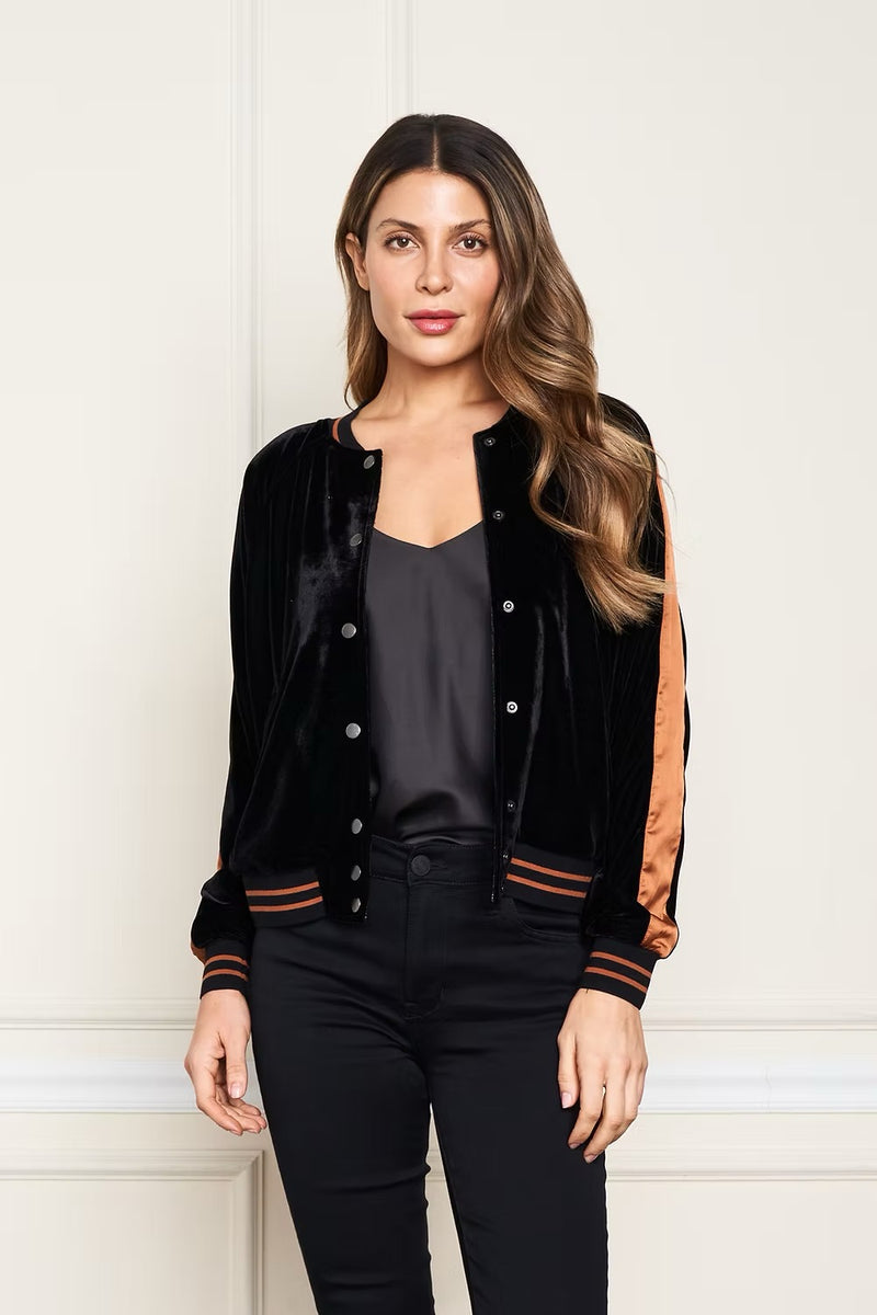 Velvet Reversible Bomber Jacket