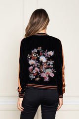 Velvet Reversible Bomber Jacket