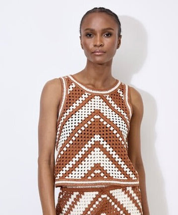 Chevron Crochet Top