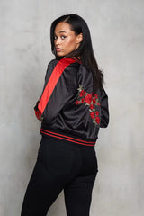 Rose and Tiger Reversible Jacket