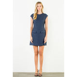 Short Dress with Pockets