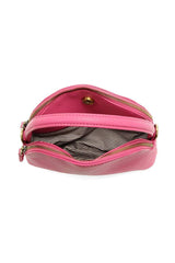 Larissa Double Zip Dome Crossbody: L8264-07 Navy