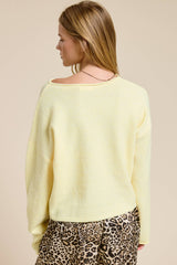 Essential Button Down Cardigan Top: Ocean / M