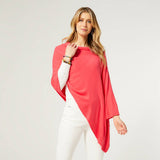 Solid Wrap Poncho