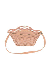 River Laser Cut Tote: L8124-10 Grey