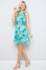 Sparrow Print Dress