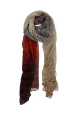 Inky Ombre Scarf: E3169-05 Bloodstone