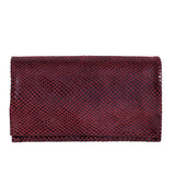 Gio Handcrafted Leather Wallet: Steel