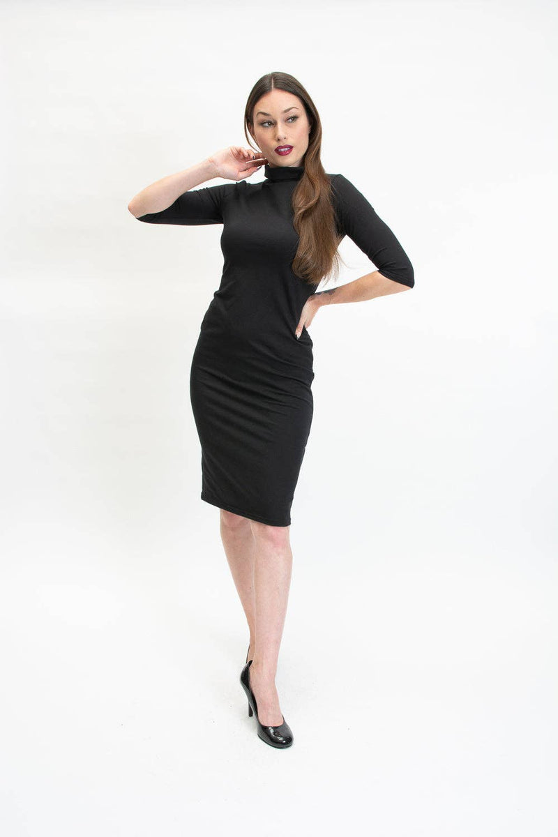 Super Spy Dress- Black: M