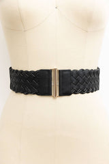Adjustable Basket Weave Style Belt – Perfect Fit: Camel