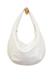 Bianca Soft Crescent Shoulder Bag: L8204-00 Black