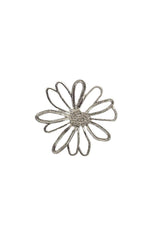 Wild Daisy Post Earrings: 338-270ES Silver
