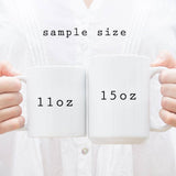 Not The Worst Mom Coffee Mug: White/Red / 11 oz
