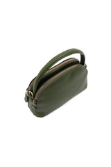 Larissa Double Zip Dome Crossbody: L8264-07 Navy
