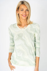 Marbled Long sleeve Shirt