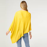 Solid Wrap Poncho