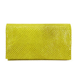 Gio Handcrafted Leather Wallet: Sea Glass