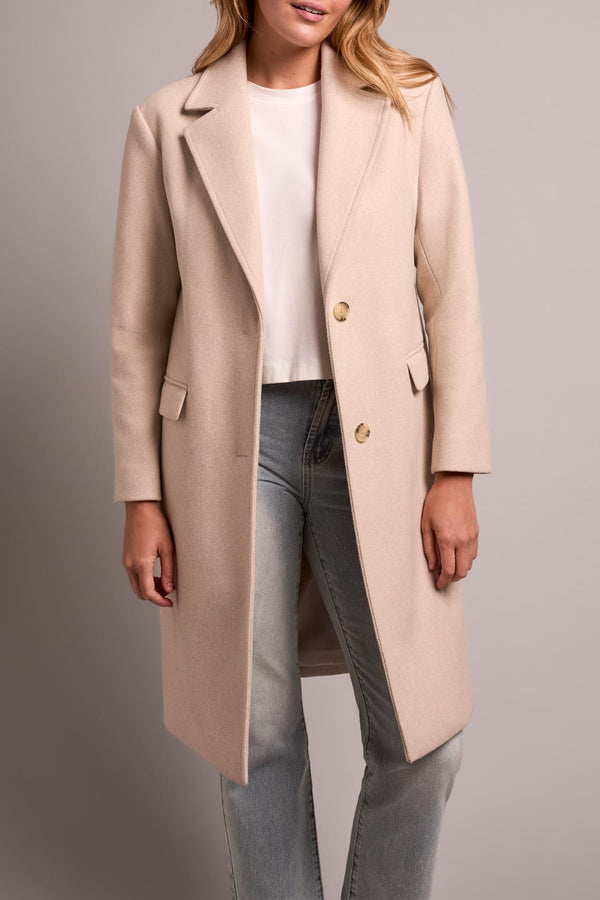 ULTRA-SOFT KNIT COAT WITH REMOVABLE FOOLER HOODIE