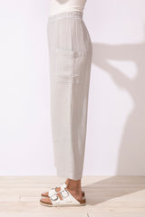 Cotton Gauze Flood Pant
