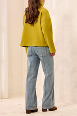 Funnel Neck Coat