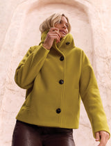 Funnel Neck Coat