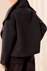 Funnel Neck Coat