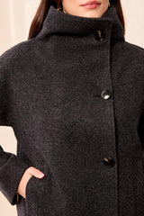 Funnel Neck Coat