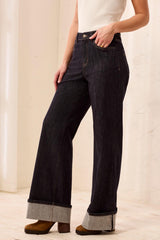 Brooke Palazzo Jean w/cuff