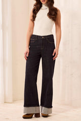 Brooke Palazzo Jean w/cuff