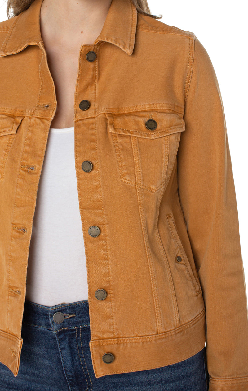 Stetson Womens Brown Leather Suede Denim Jacket | eBay