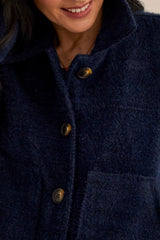 Boucle Button Up Jacket