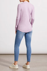 Soft Henley Long Sleeve Top