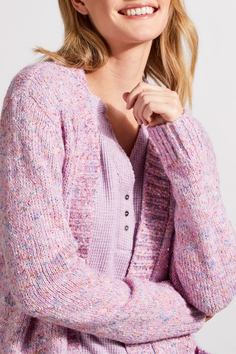 Cardigan with Patch Pockets